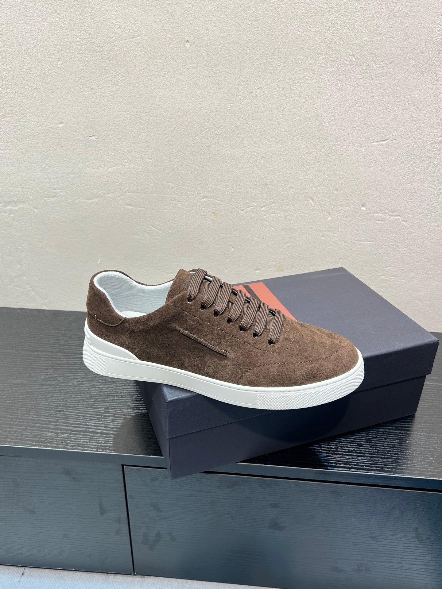 Zegna Suede Deconstructed Sneakers – 26SS