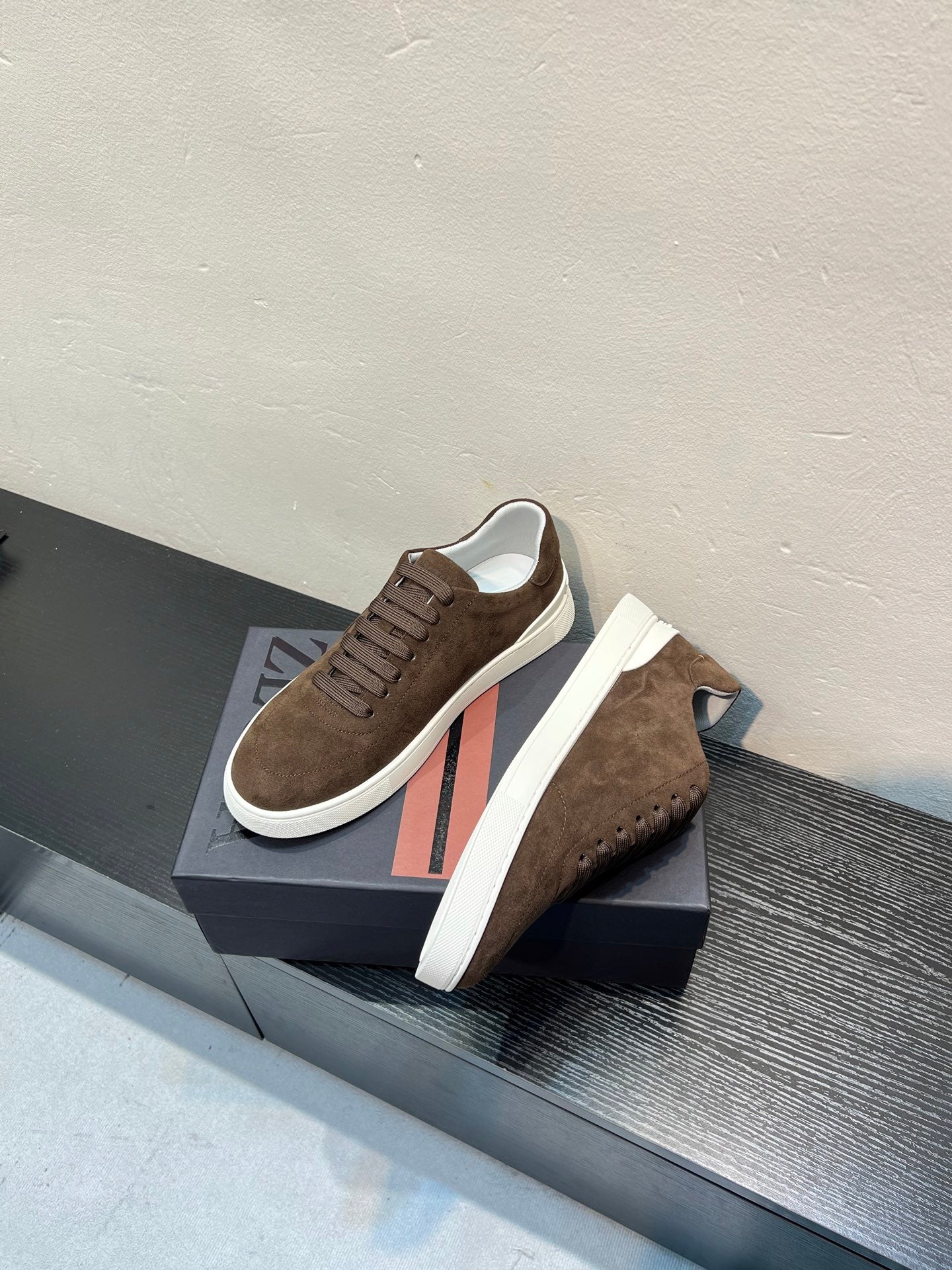 Zegna Suede Deconstructed Sneakers – 26SS