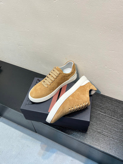 Zegna Suede Deconstructed Sneakers – 26SS