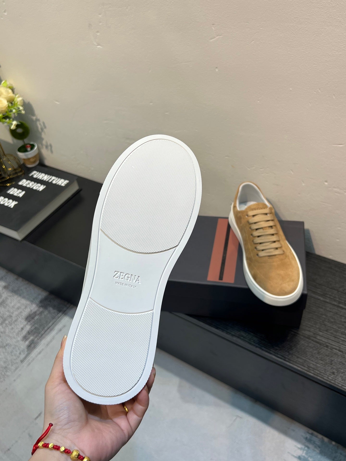 Zegna Suede Deconstructed Sneakers – 26SS