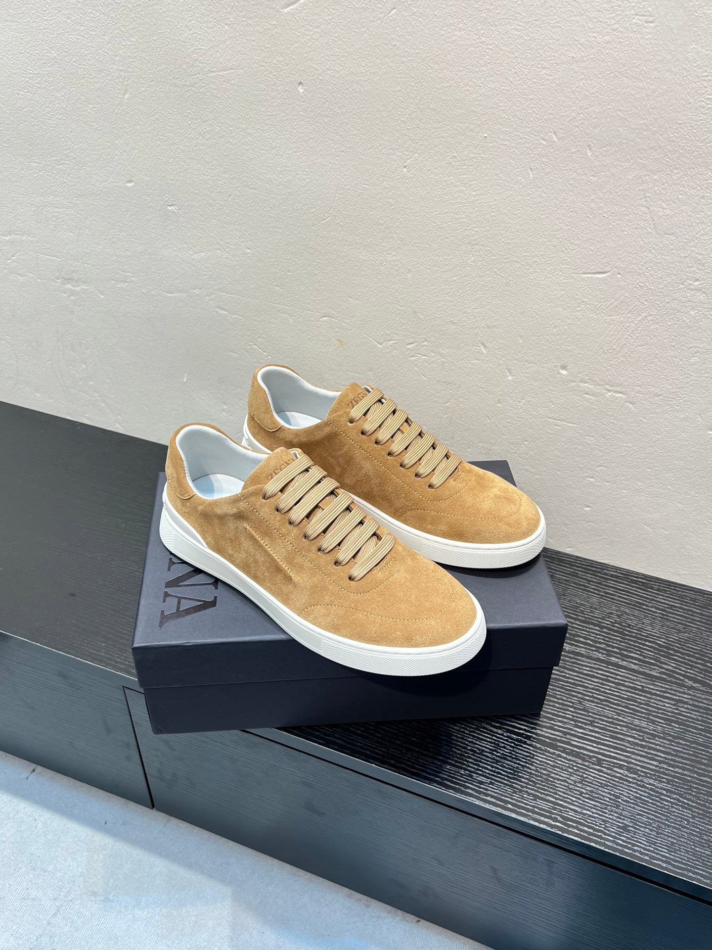 Zegna Suede Deconstructed Sneakers – 26SS