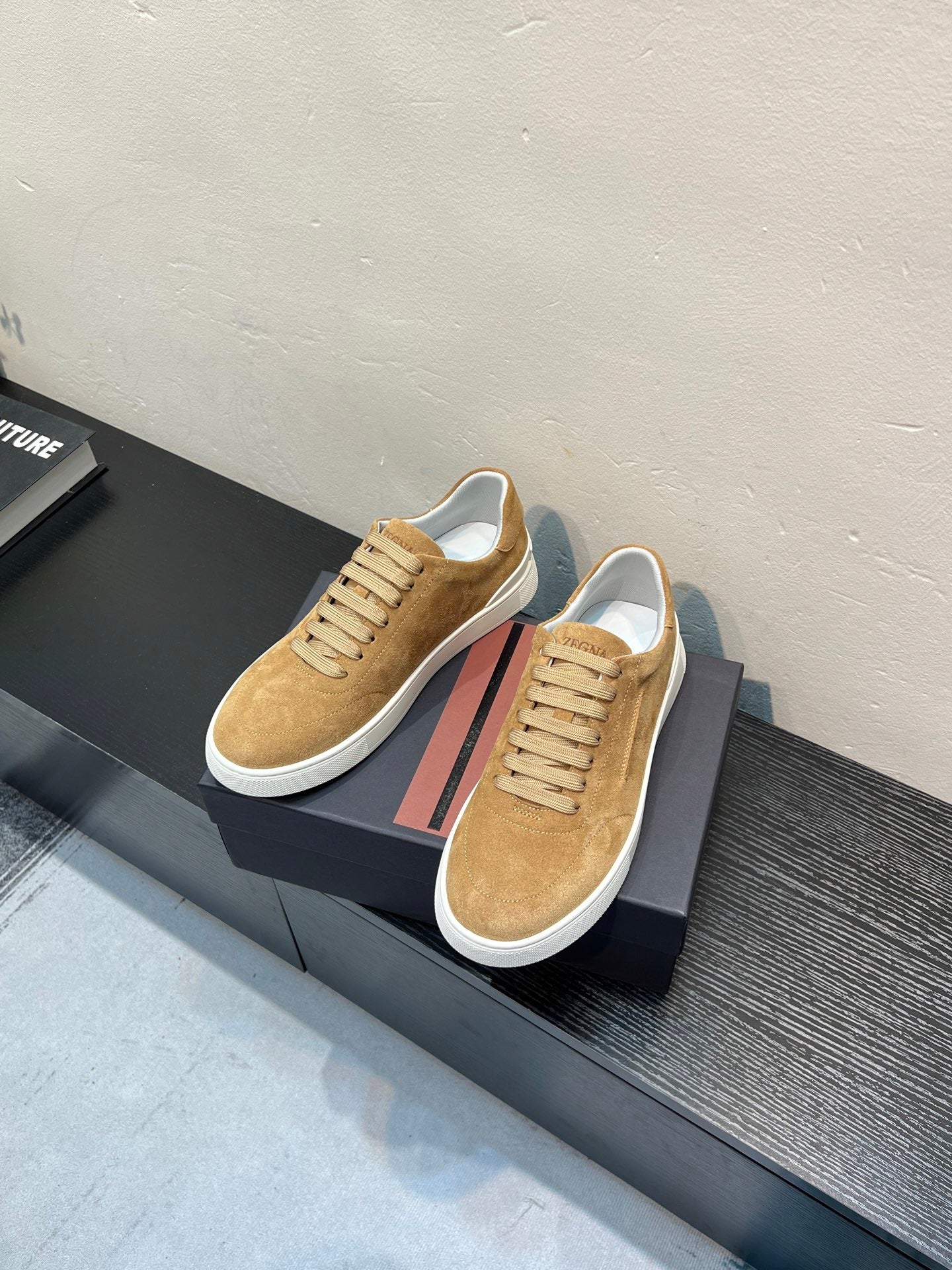 Zegna Suede Deconstructed Sneakers – 26SS