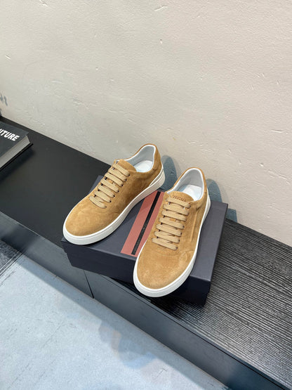 Zegna Suede Deconstructed Sneakers – 26SS