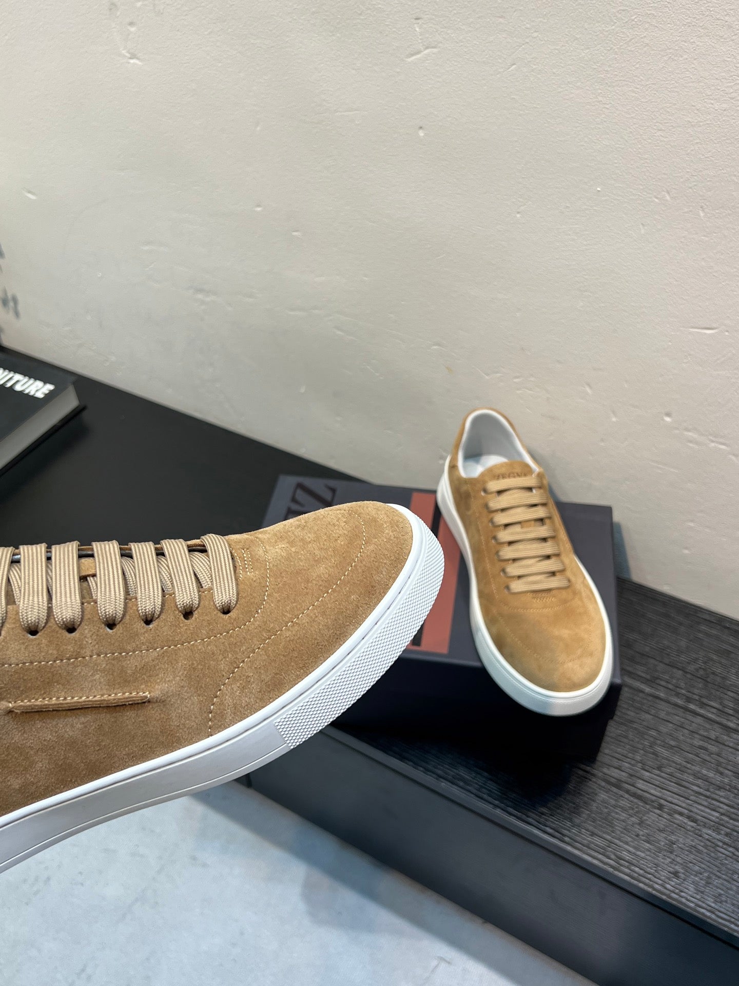 Zegna Suede Deconstructed Sneakers – 26SS