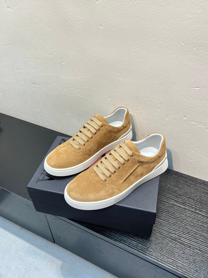 Zegna Suede Deconstructed Sneakers – 26SS