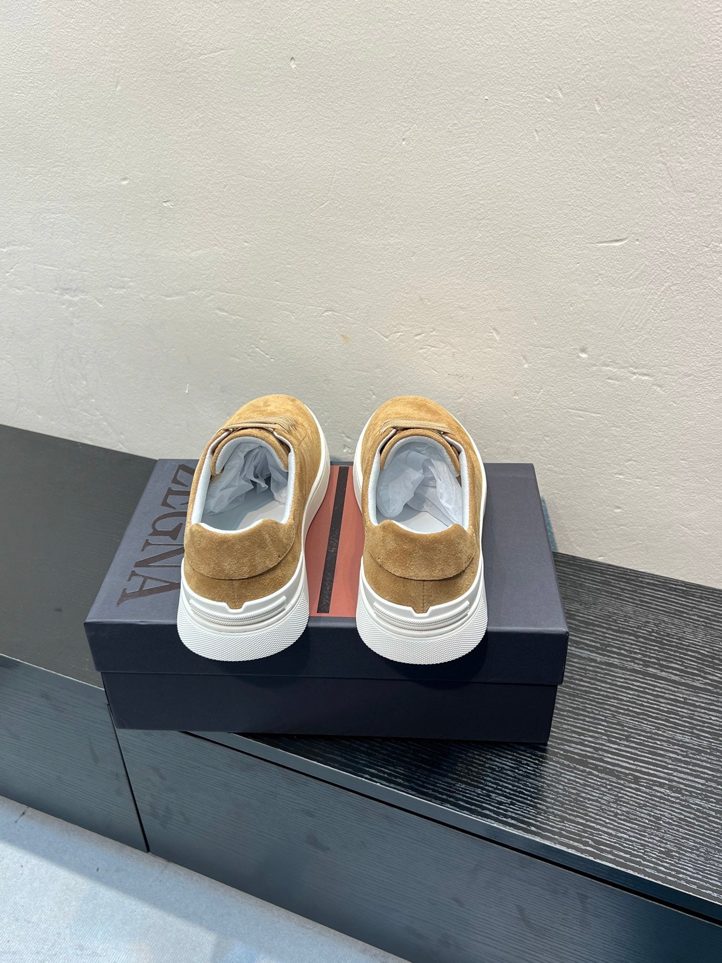 Zegna Suede Deconstructed Sneakers – 26SS