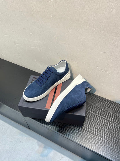 Zegna Suede Deconstructed Sneakers – 26SS