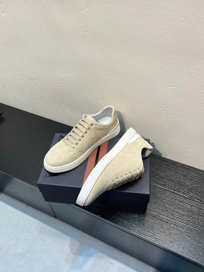 Zegna Suede Deconstructed Sneakers – 26SS