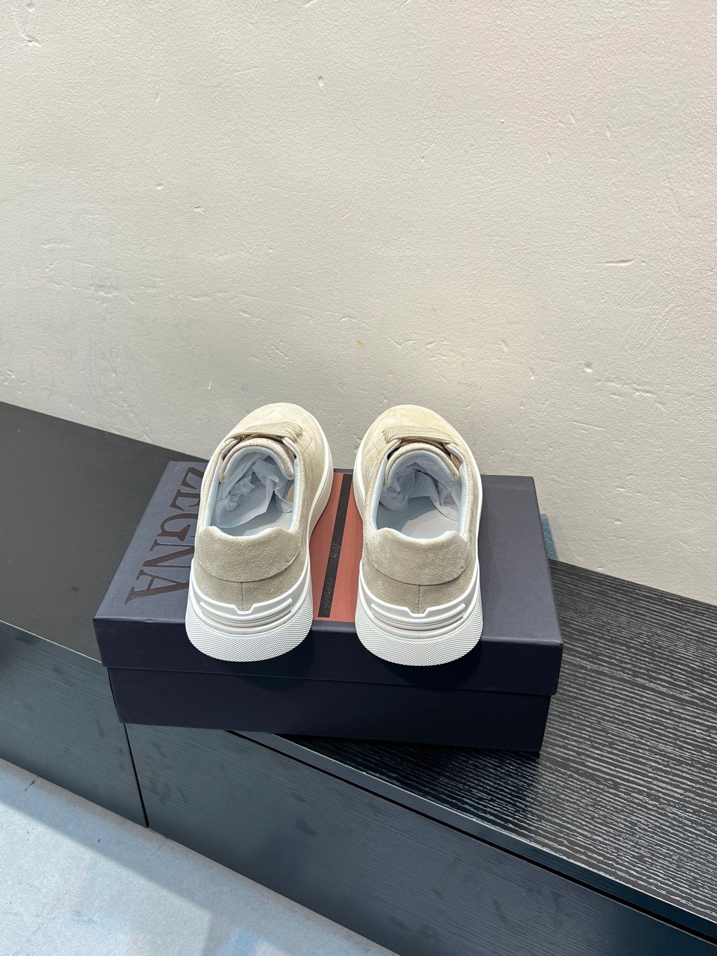 Zegna Suede Deconstructed Sneakers – 26SS