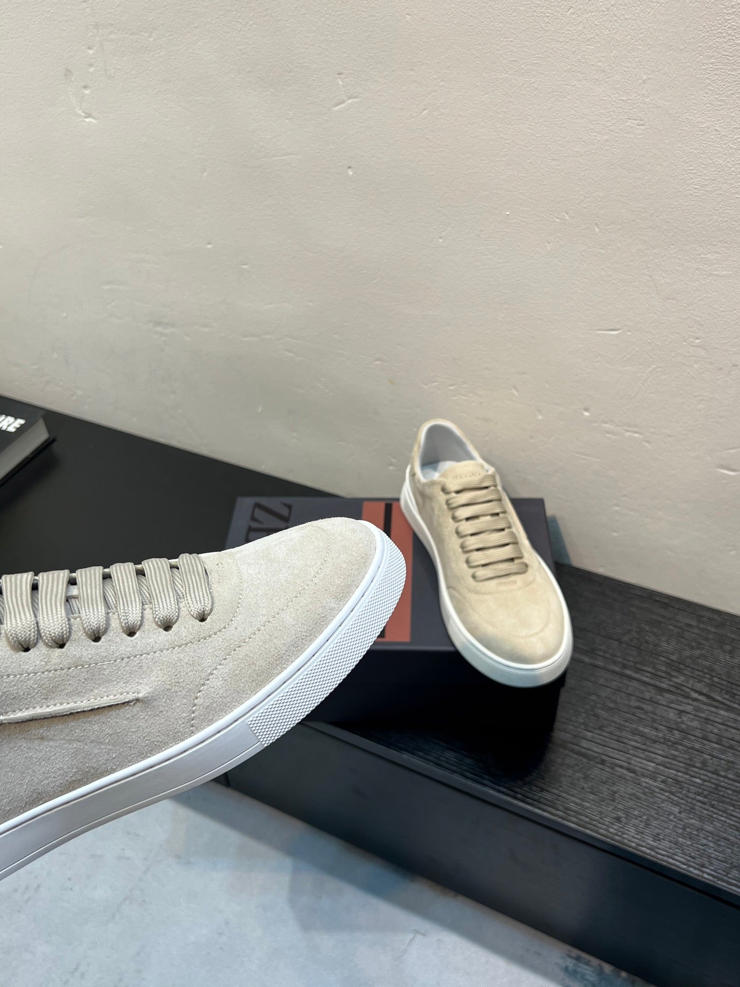 Zegna Suede Deconstructed Sneakers – 26SS