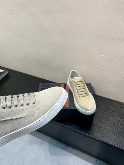 Zegna Suede Deconstructed Sneakers – 26SS