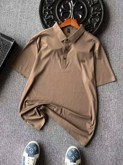 Zegna Ice Oxygen Seamless Polo Shirt