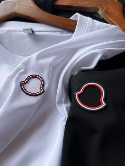 Moncler Mulberry Silk 3D Logo T-Shirt – 2025 Collection