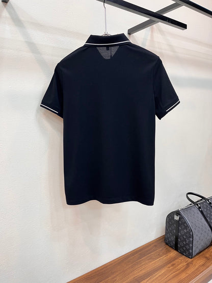Dior Embroidered Logo Piqué Cotton Polo Shirt – 2026 Spring/Summer Collection