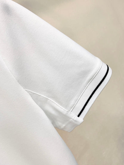 Dior Embroidered Logo Piqué Cotton Polo Shirt – 2026 Spring/Summer Collection