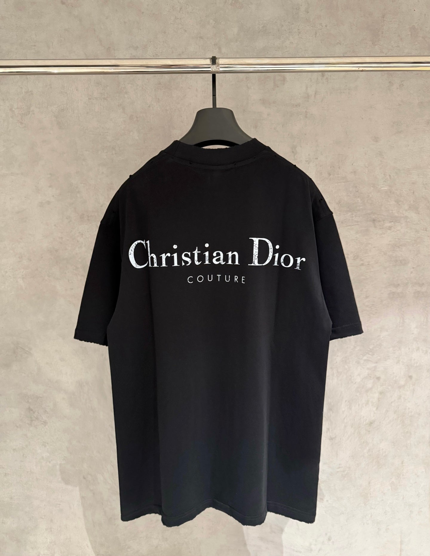 Dior Patch Embroidery Heavyweight T-Shirt – 2025