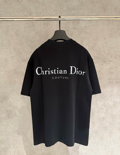 Dior Patch Embroidery Heavyweight T-Shirt – 2025