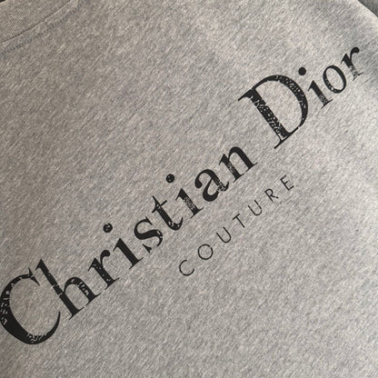 Dior Patch Embroidery Heavyweight T-Shirt – 2025