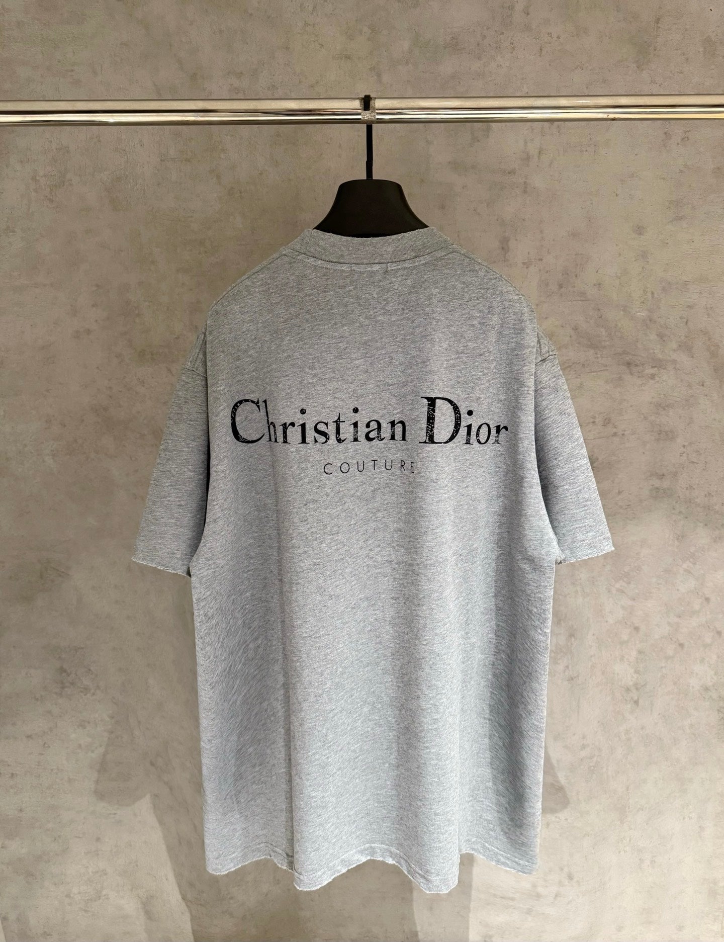 Dior Patch Embroidery Heavyweight T-Shirt – 2025