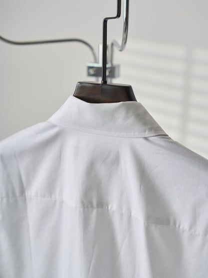 Louis Vuitton Hollow-Out Embroidered Short-Sleeve Shirt