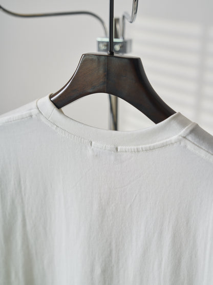 Saint Laurent YSL Logo Patch Crewneck T-Shirt