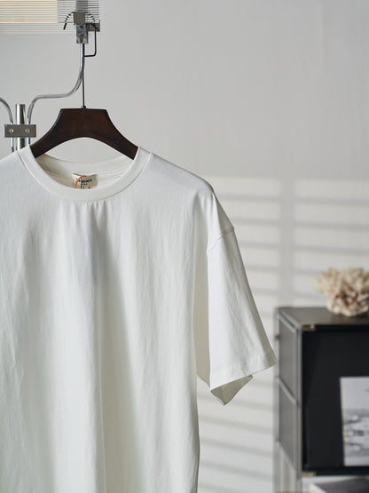 Saint Laurent YSL Logo Patch Crewneck T-Shirt