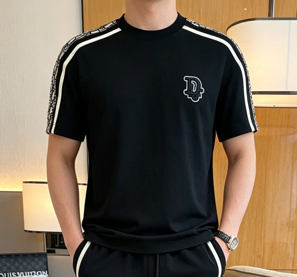 Dior Classic Air Layer T-Shirt and Shorts Set – 2026 Summer Collection