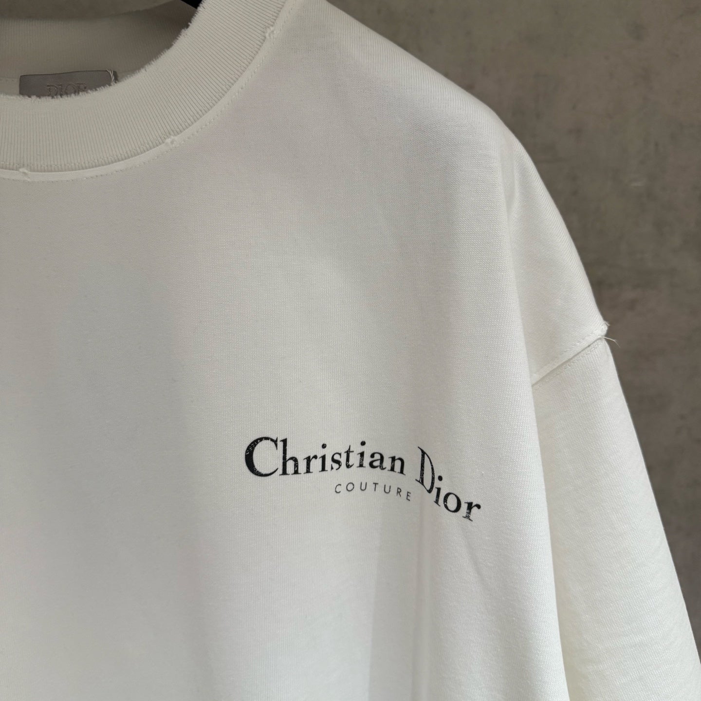 Dior Patch Embroidery Heavyweight T-Shirt – 2025