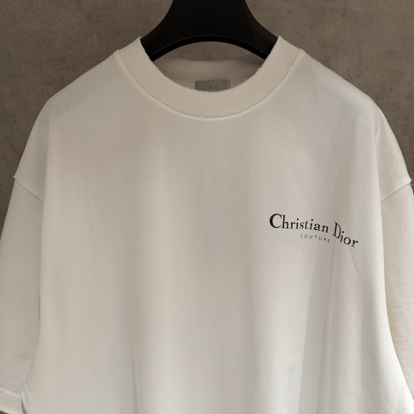 Dior Patch Embroidery Heavyweight T-Shirt – 2025