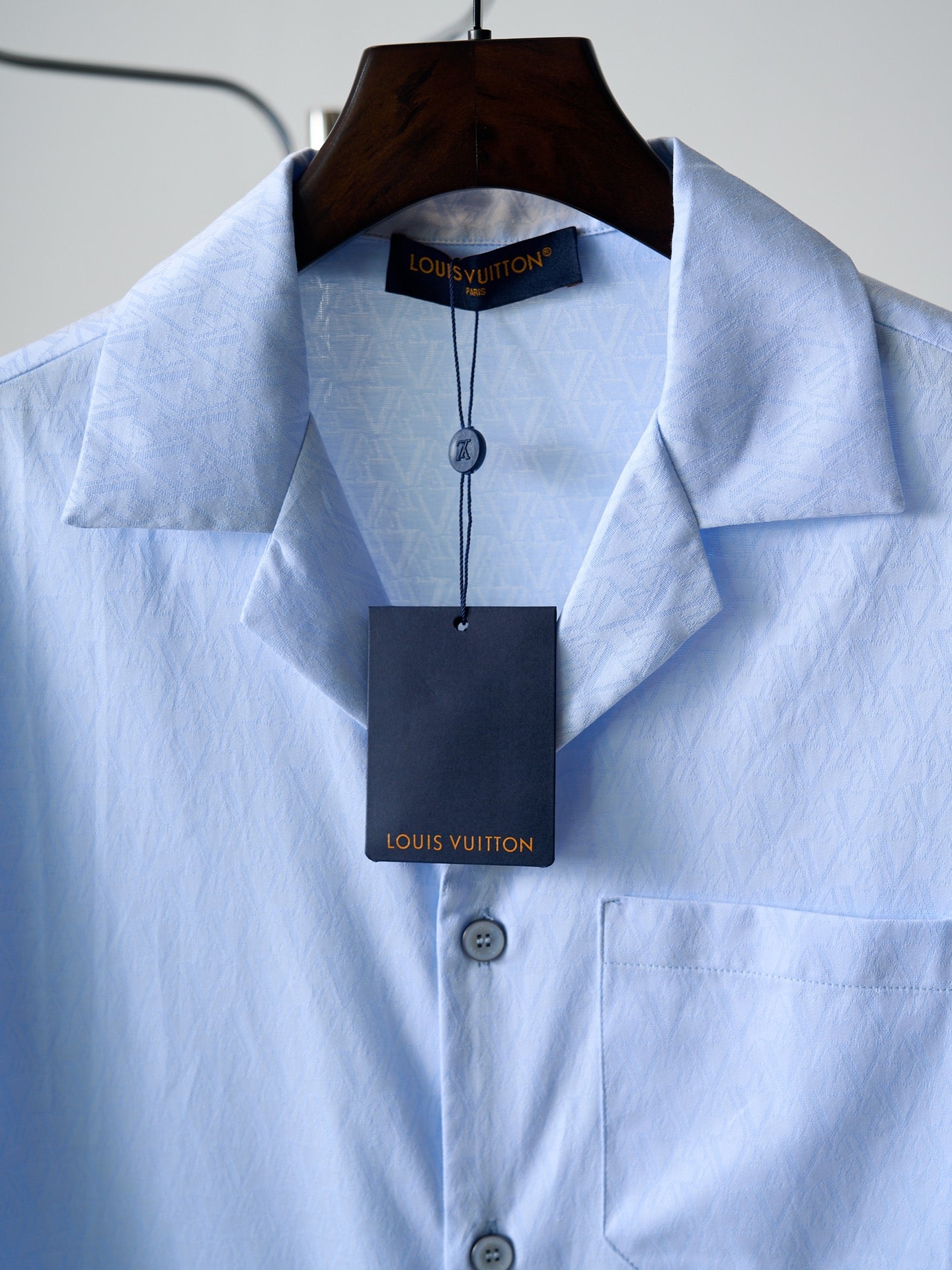 Louis Vuitton Monogram Jacquard Short-Sleeved Shirt