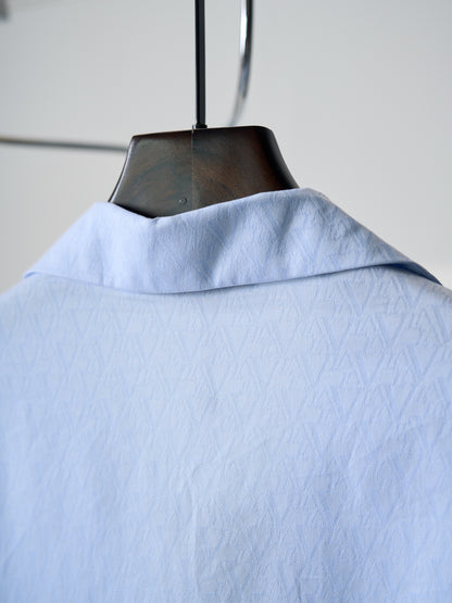 Louis Vuitton Monogram Jacquard Short-Sleeved Shirt
