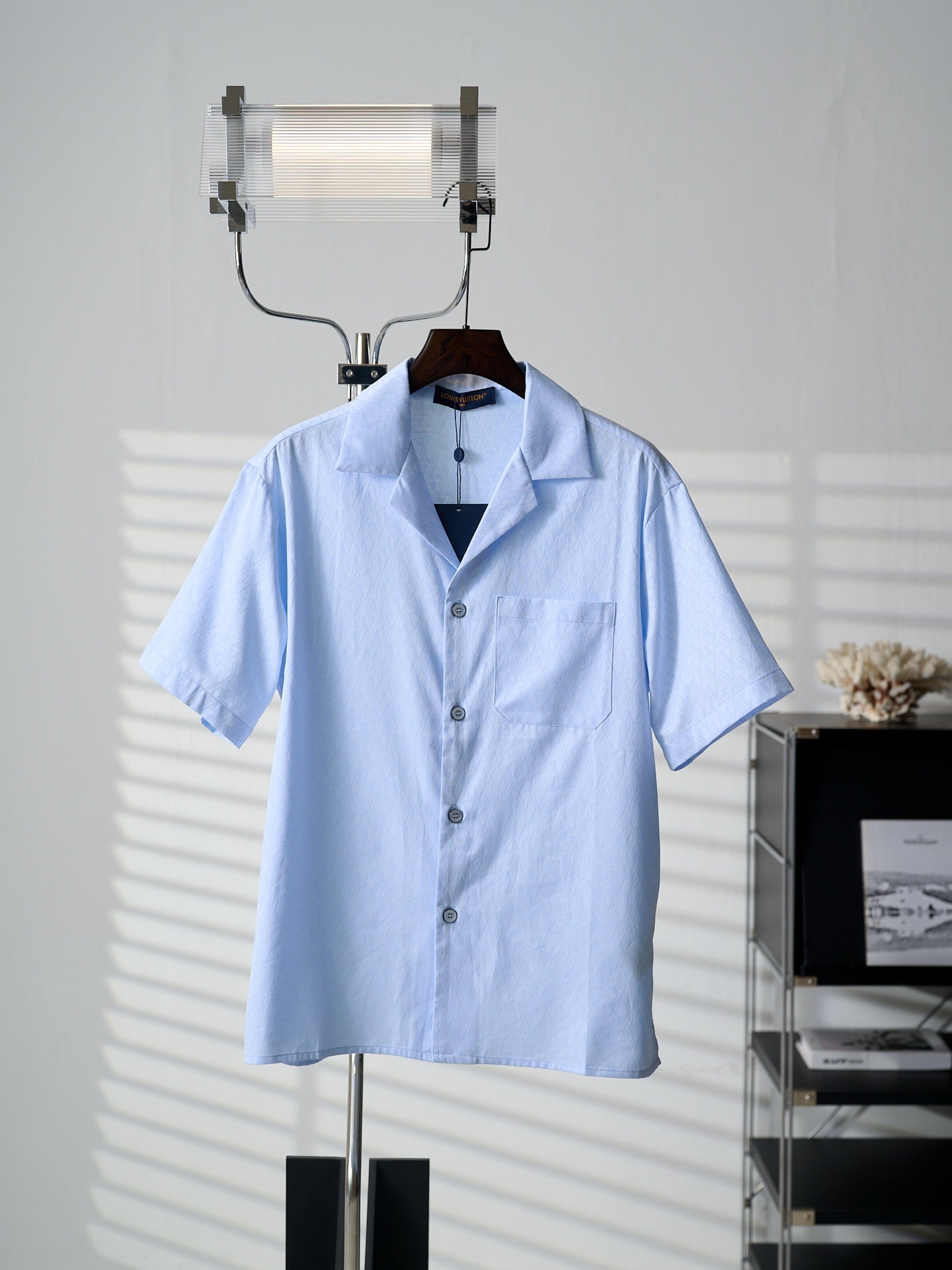 Louis Vuitton Monogram Jacquard Short-Sleeved Shirt