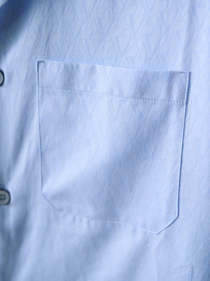 Louis Vuitton Monogram Jacquard Short-Sleeved Shirt