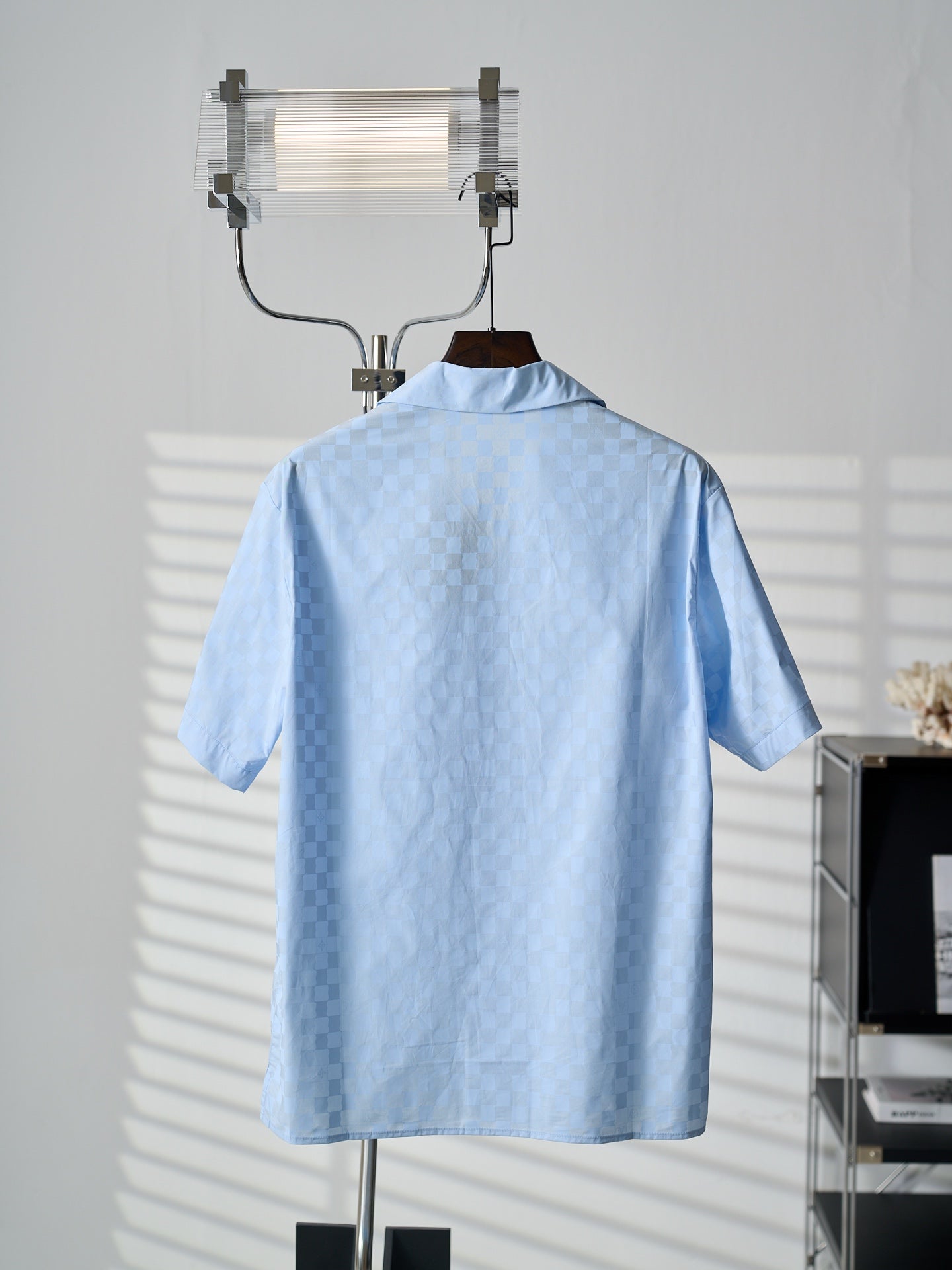 Louis Vuitton Damier Jacquard Short-Sleeved Shirt