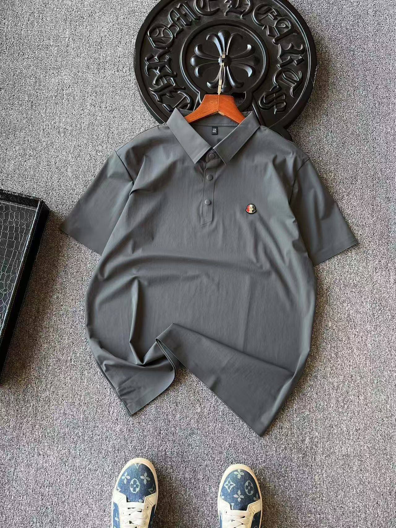 Moncler Seamless Ice Cotton Polo Shirt – 2024 Collection