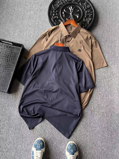 Gucci Double G Ice Silk Seamless Polo Shirt