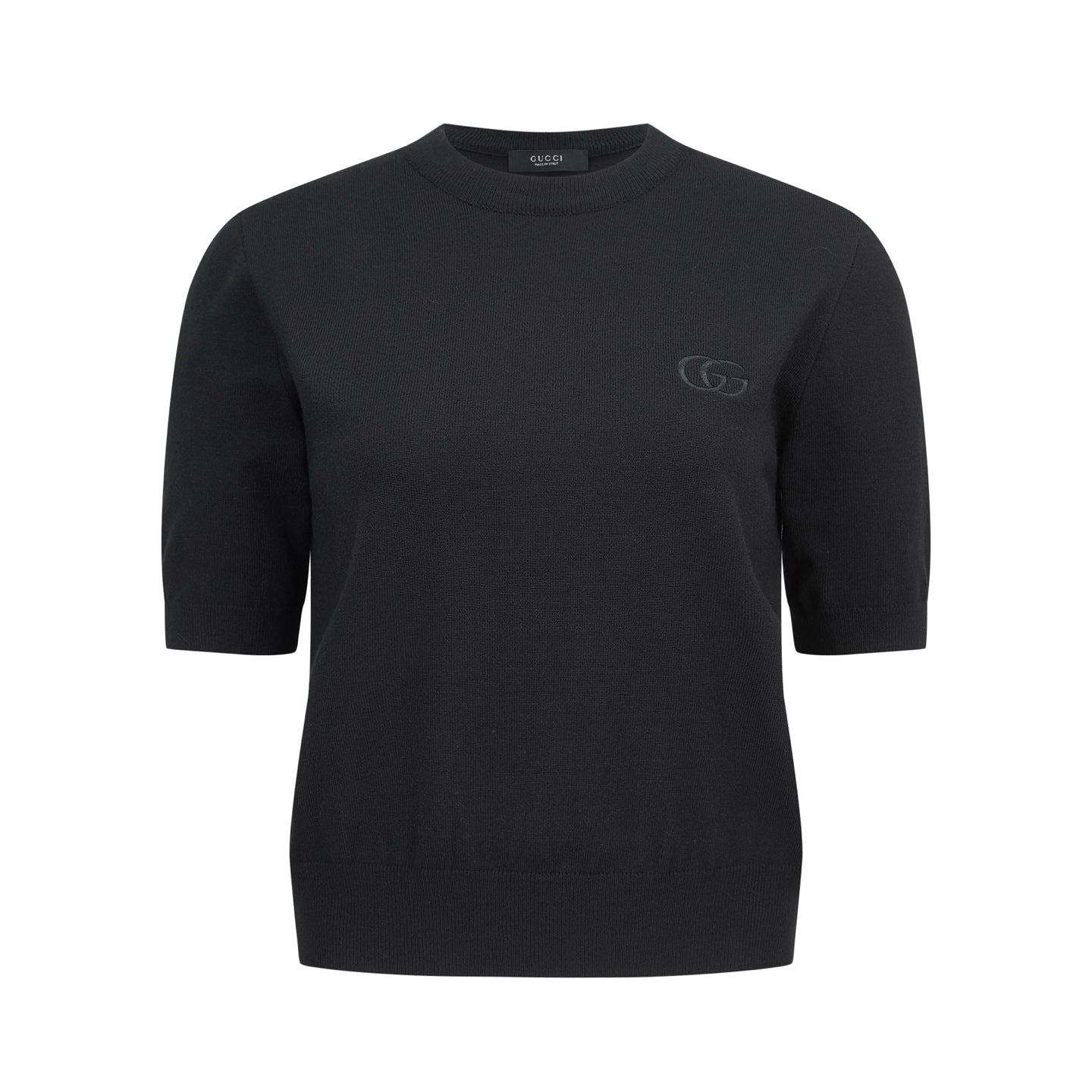 Gucci Double G Embroidered Wool Sweater – 2026SS