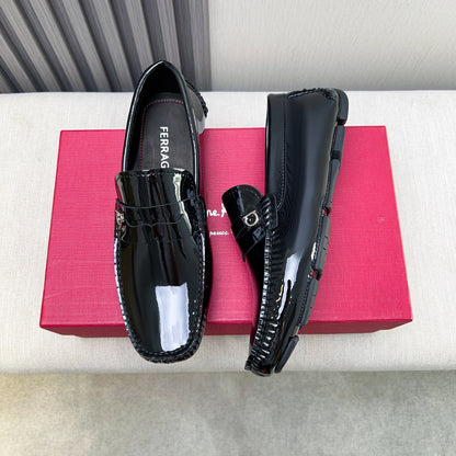 Ferragamo Classic Leather Loafers