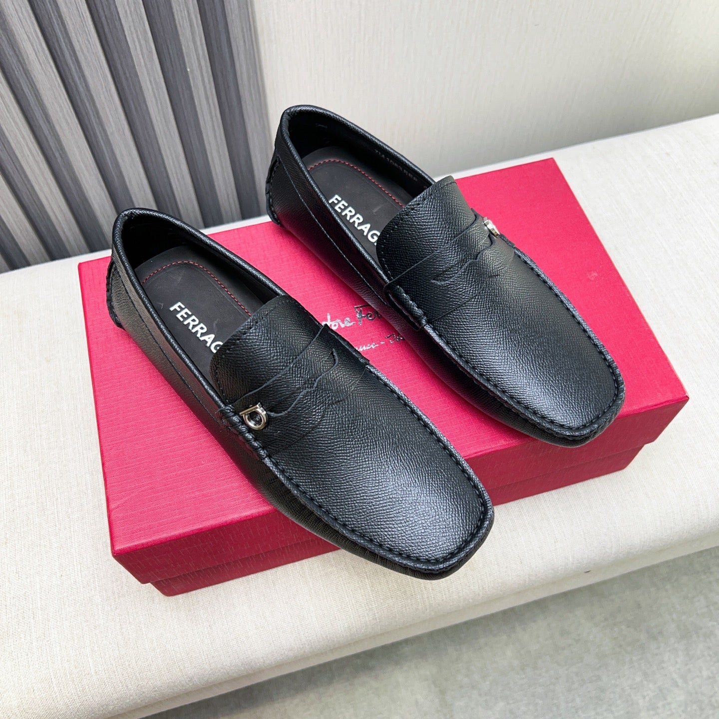 Ferragamo Classic Leather Loafers