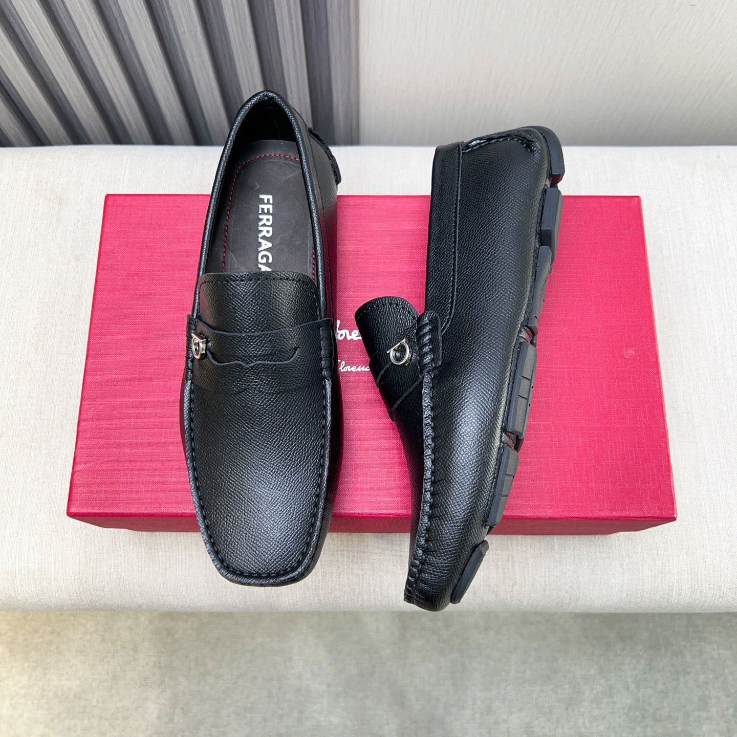 Ferragamo Classic Leather Loafers