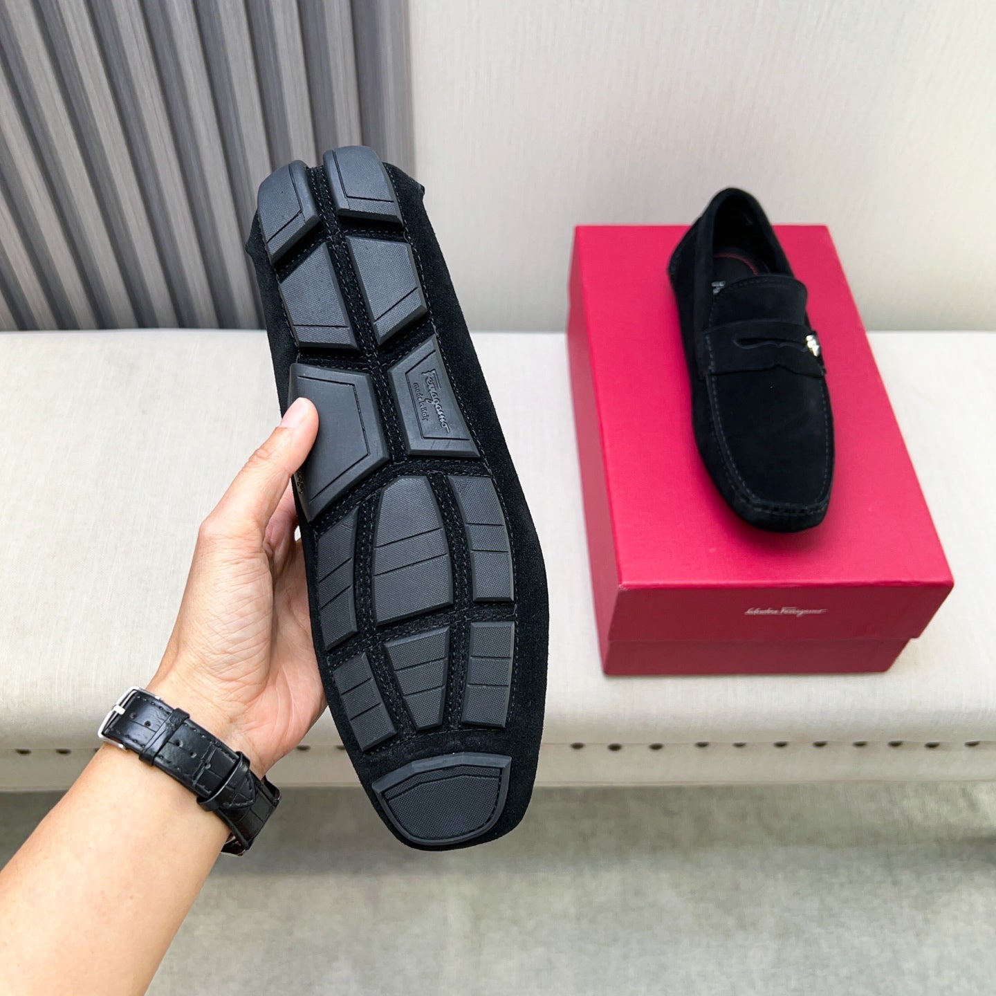 Ferragamo Classic Leather Loafers