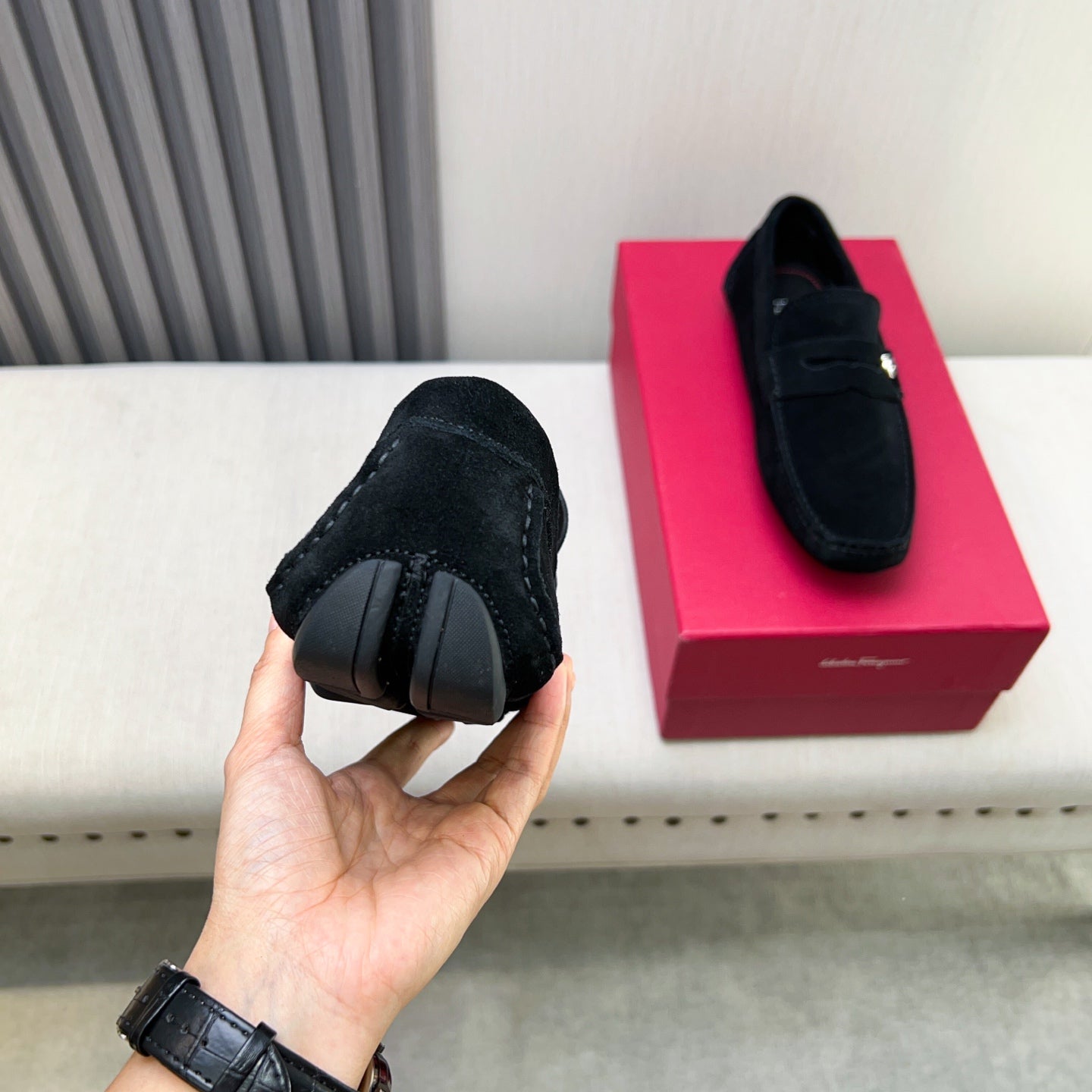 Ferragamo Classic Leather Loafers