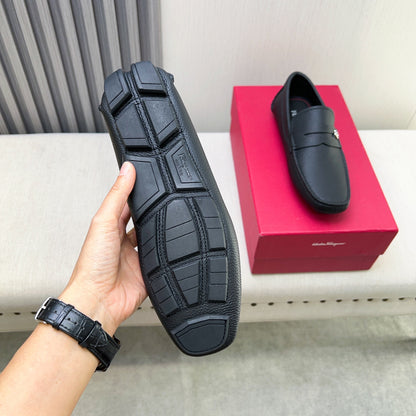 Ferragamo Classic Leather Loafers