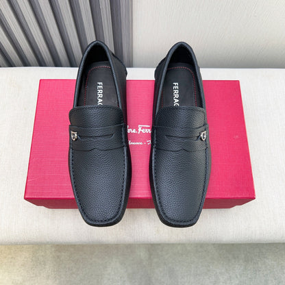 Ferragamo Classic Leather Loafers