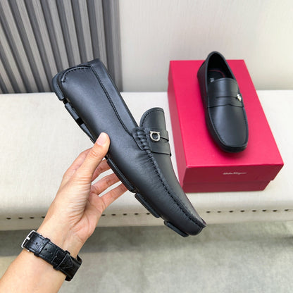 Ferragamo Classic Leather Loafers