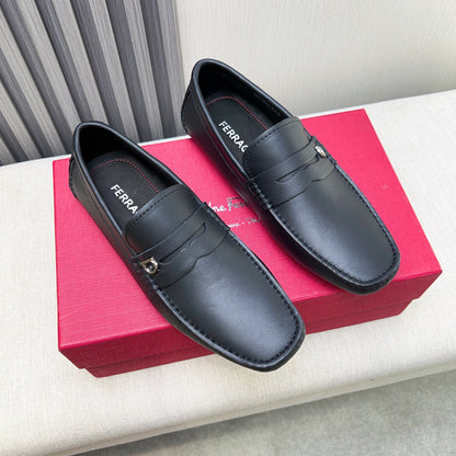 Ferragamo Classic Leather Loafers