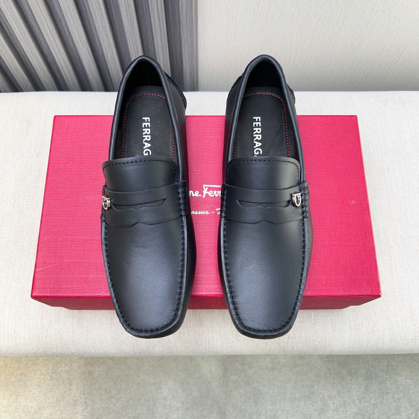 Ferragamo Classic Leather Loafers