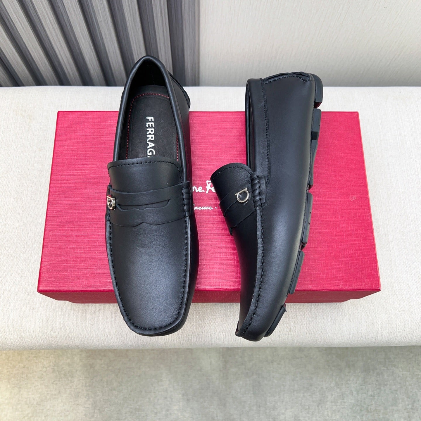 Ferragamo Classic Leather Loafers