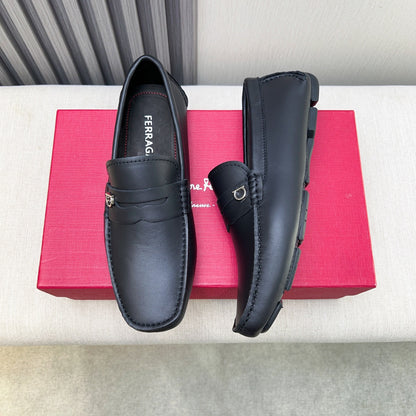 Ferragamo Classic Leather Loafers