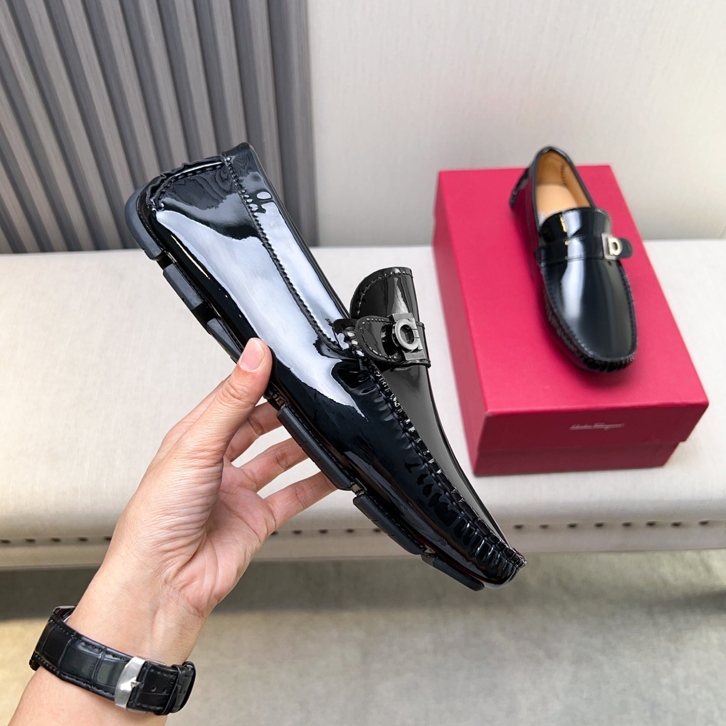 Ferragamo Classic Leather Loafers